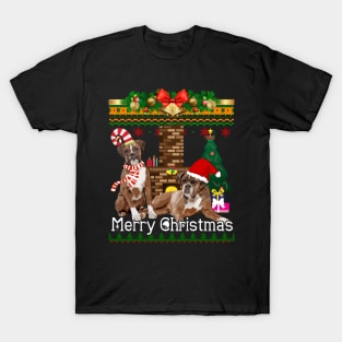 Ugly Christmas Sweater BOXERS T-Shirt